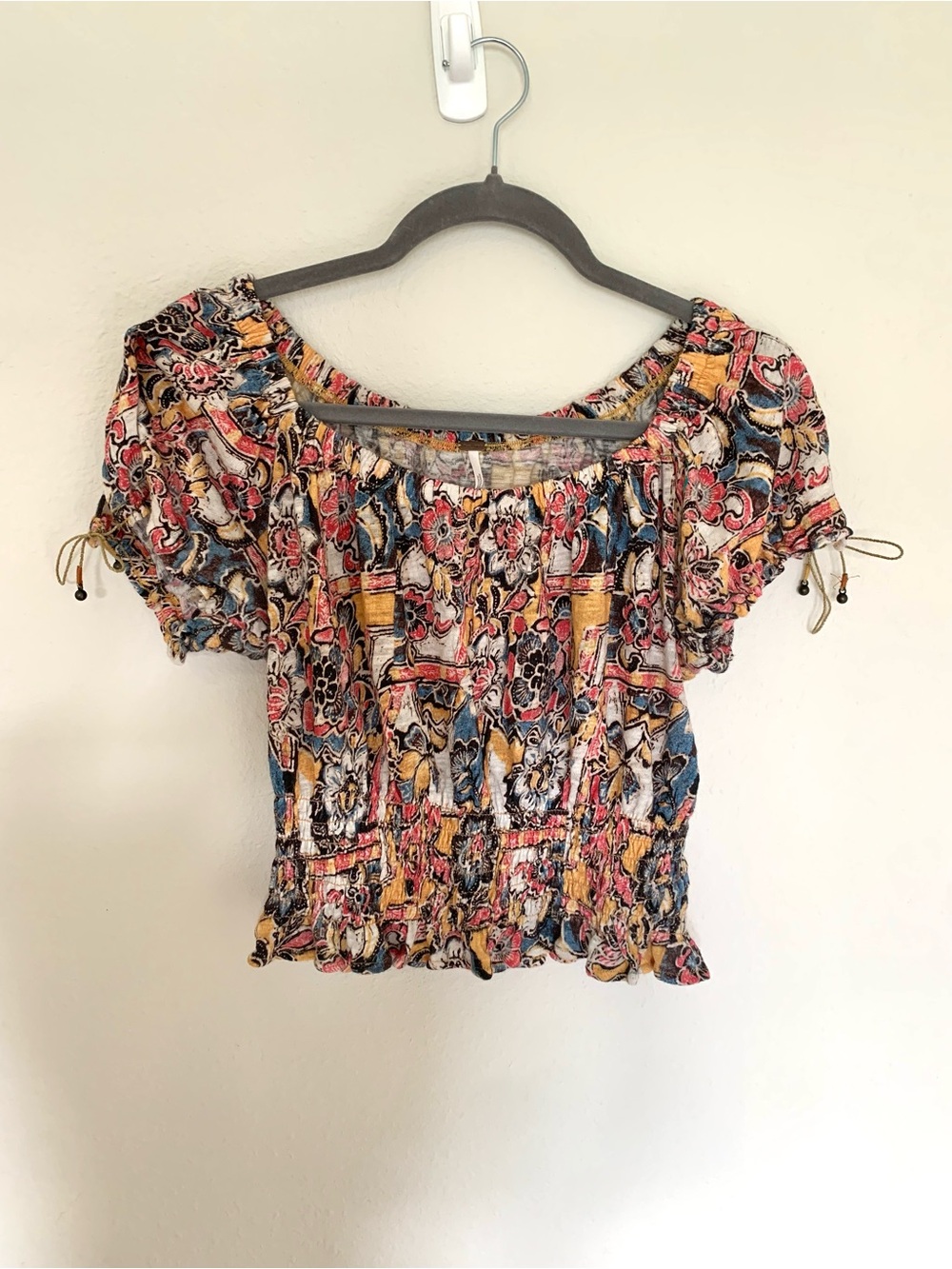 Free People linen blend shirt